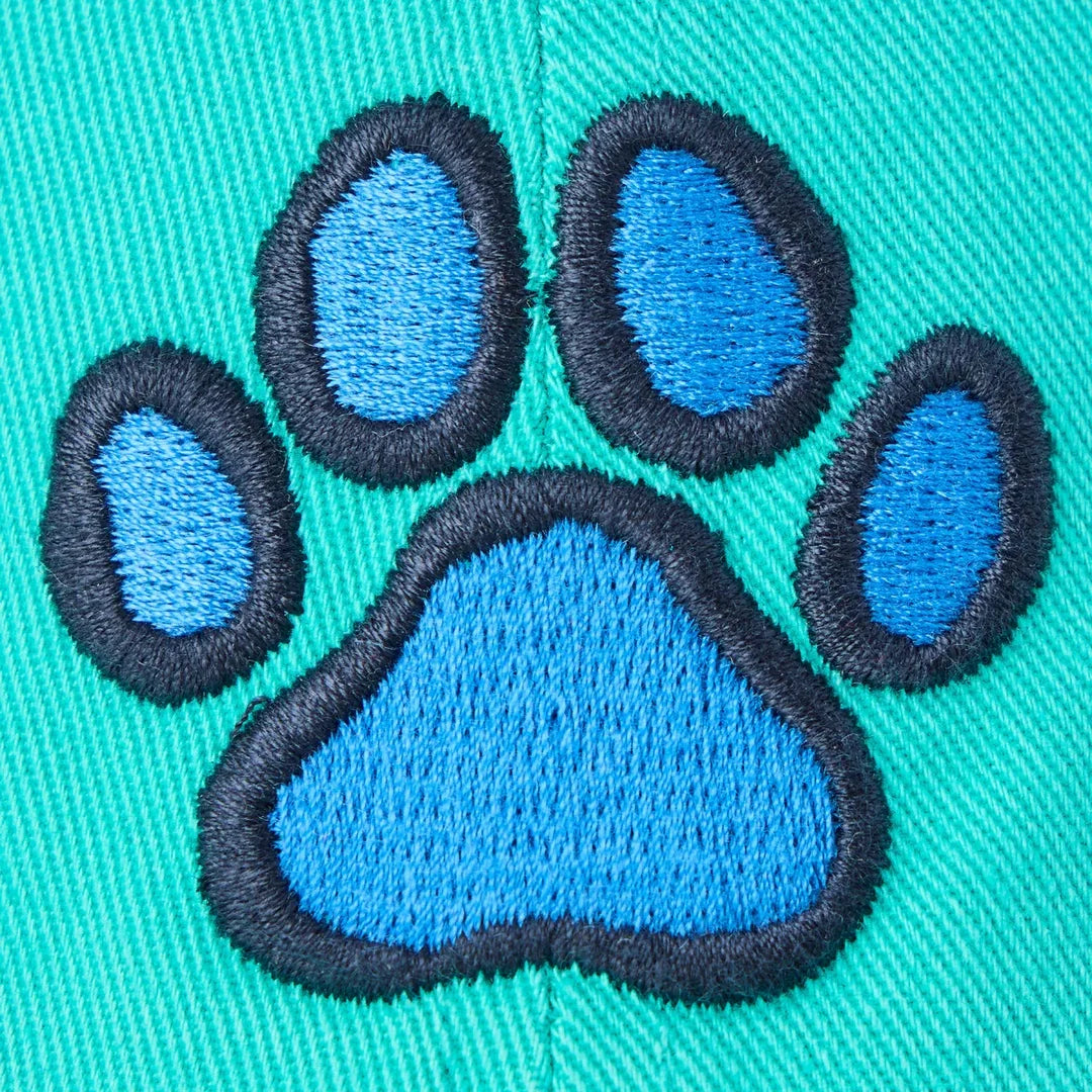 Life is Good Chill Cap Vintage Paw TURQUOISE GREEN