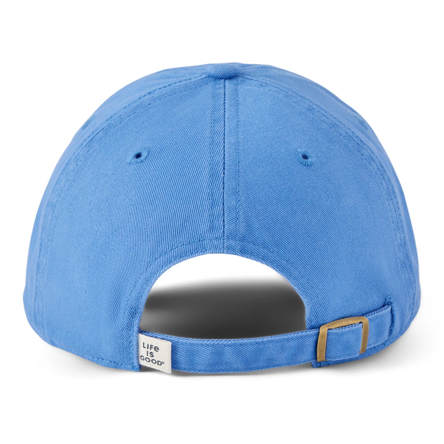 Life is Good Chill Cap Dog Bless America ATHLETIC BLUE