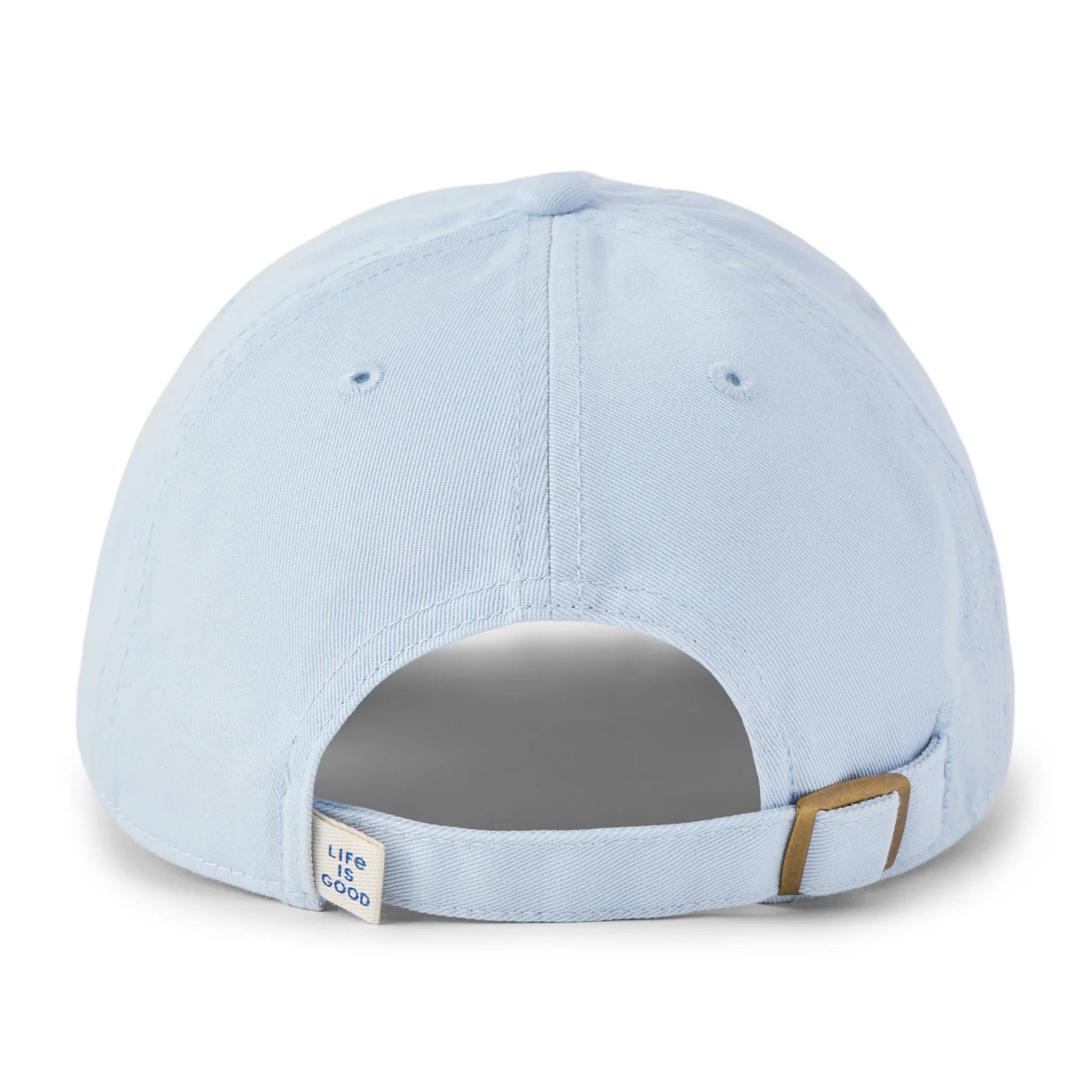 Life is Good Chill Cap Peace Love Beach GLACIER BLUE