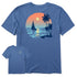 Life is Good M SS Crusher Sailors Moon Tee ATHLETIC BLUE
