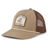 Life Is Good Trucker Rope Hat Less Talk MUSHROOM BROWN