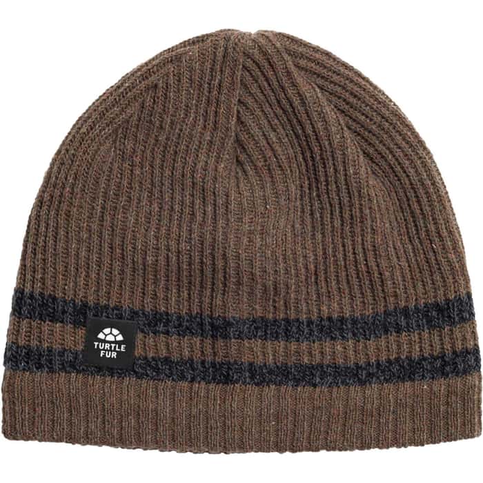 Turtle Fur M Mr. Happy Beanie EARTH