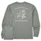 Life is Good M LS Crusher Director of Lolligagging Tee IRON GRAY