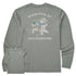 Life is Good M LS Crusher Director of Lolligagging Tee IRON GRAY