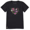 Life Is Good W Crusher Lite All We Need is Love & Blooms FADED BLACK