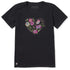 Life Is Good W Crusher Lite All We Need is Love & Blooms FADED BLACK