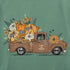 Life is Good W Crusher SS Pumpkin Patch Pickup Tee GRANITE GREEN