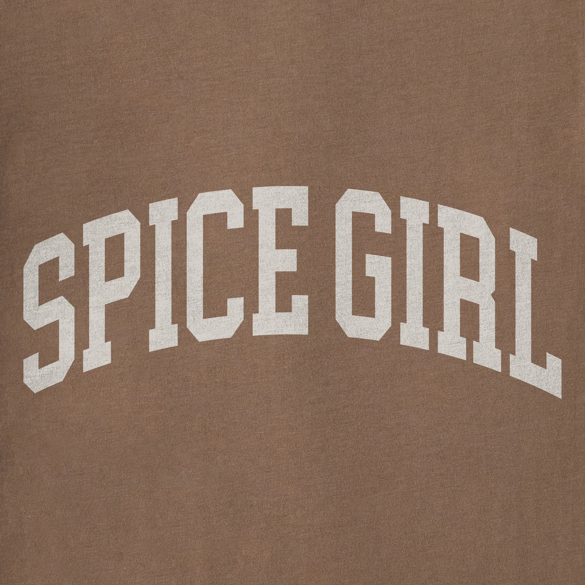 Life Is Good W SS Crusher Boxy Tee Spice Girl MUSHROOM BROWN