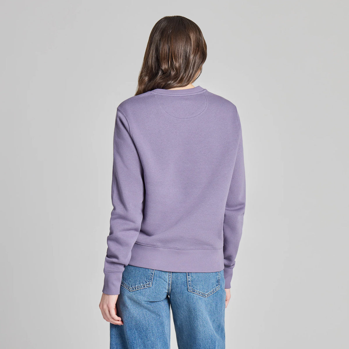 Life is Good W Good Vibes Fleece Branded LIG Good Vibes Crew DUSK PURPLE