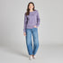 Life is Good W Good Vibes Fleece Branded LIG Good Vibes Crew DUSK PURPLE