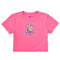 Life is Good Kids SS Crusher Frenchie Scooter Boxy Tee WATERMELON PINK