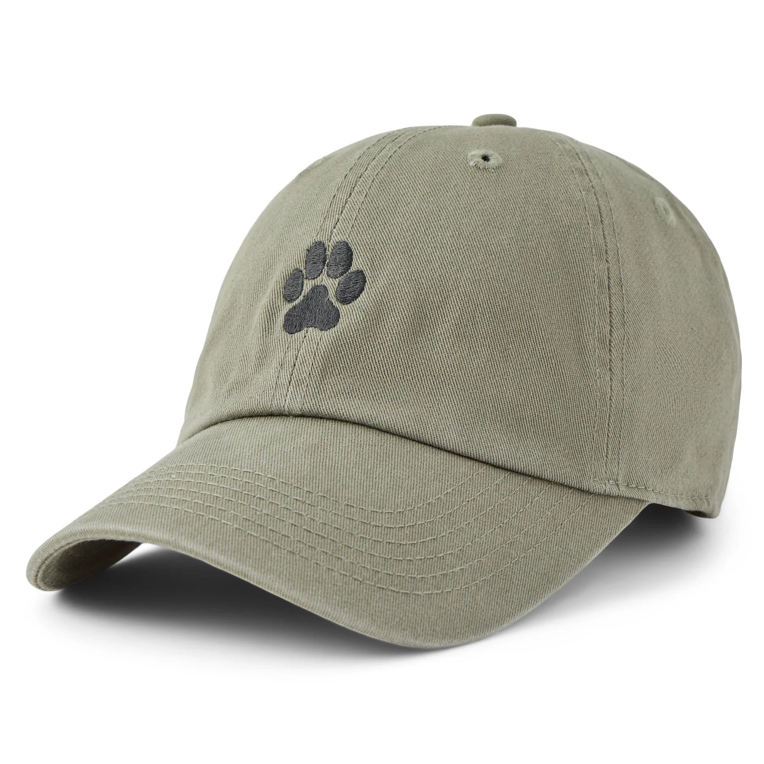 Life is Good Chill Cap Clean Paw Print MOSS GREEN