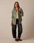 Carve Designs W Fairbanks Supersoft Shirt LAUREL MOTIF