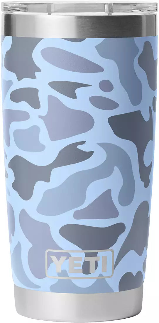 Yeti Rambler 20 oz Tumbler MS BLUE CAMO