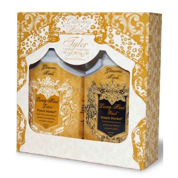 Tyler Candle Co Glamorous Hands Gift Set HIGH MAINENANCE