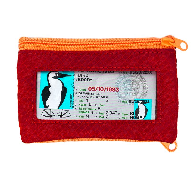 Chums Surfshorts Wallet Tri Mix TEAL/RUST