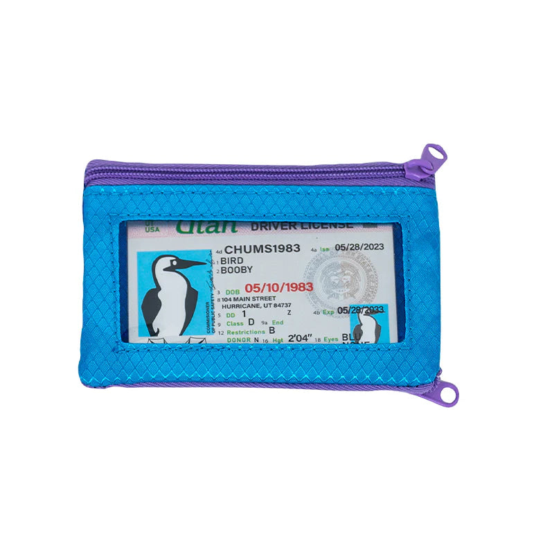 Chums Surfshorts Wallet Bright COBALT/TURQUOISE