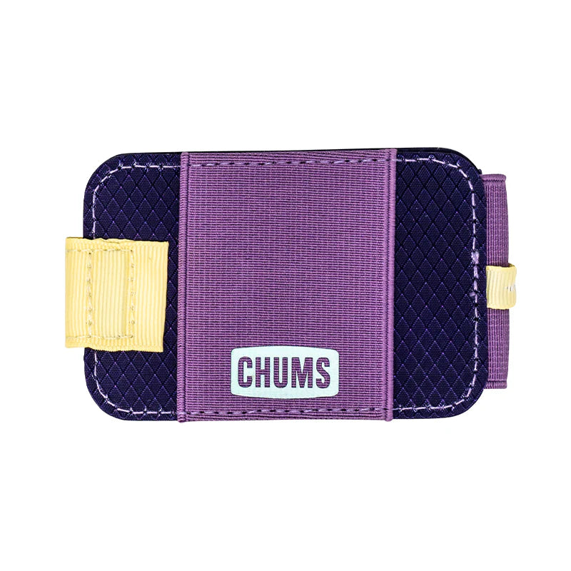 Chums Bandit Bi-Fold Wallet PLUM