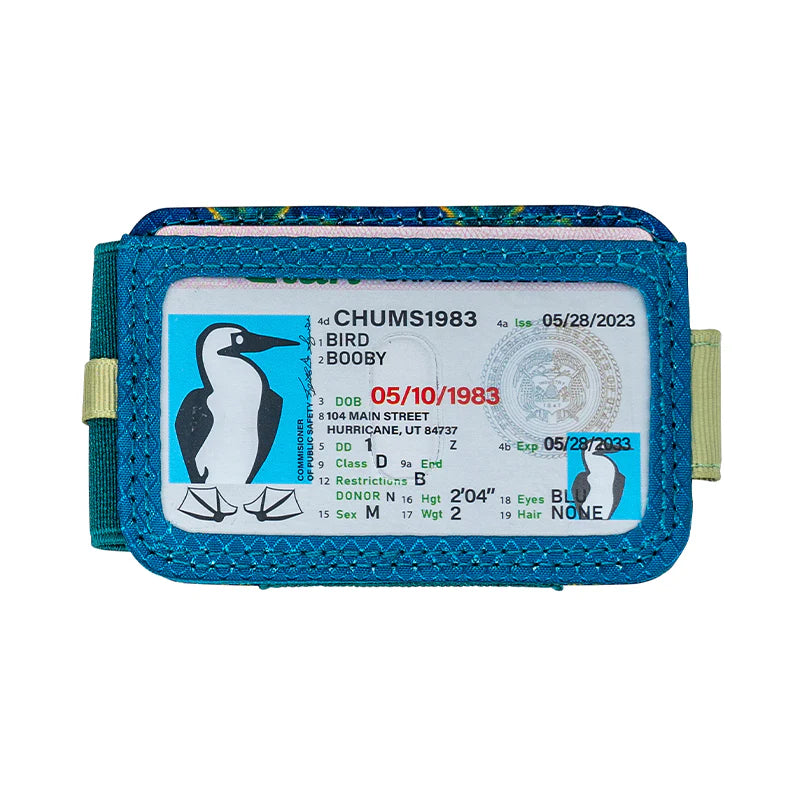 Chums Bandit Bi-Fold Wallet PALM TREE