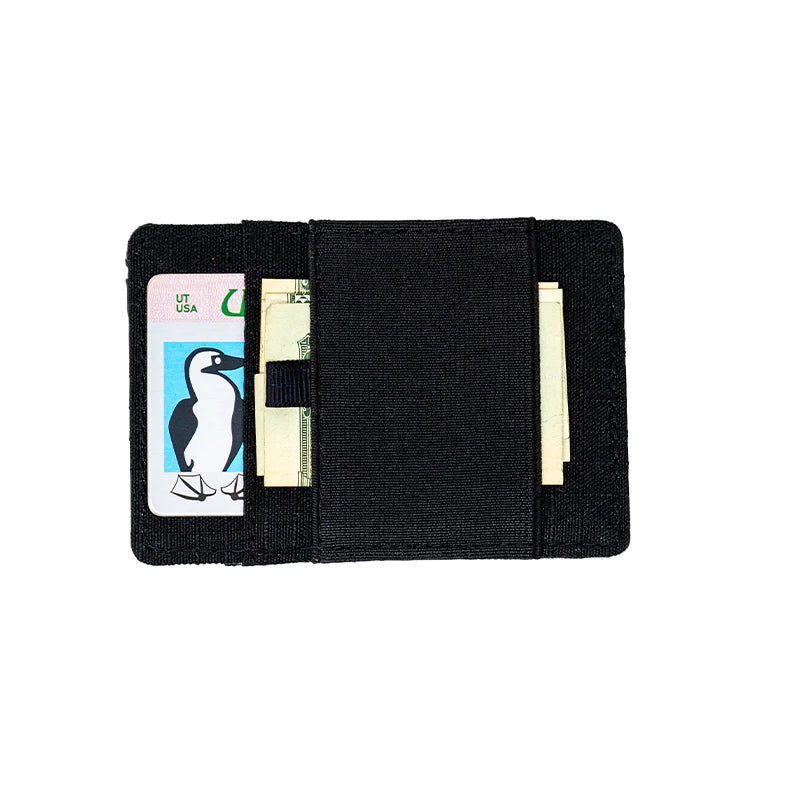 Chums Bandit Zip Wallet BLACK