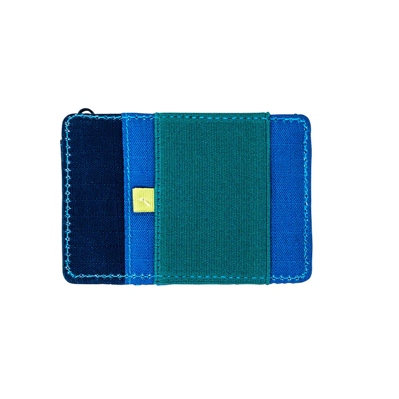 Chums Bandit Zip Wallet Tri Mix TEAL