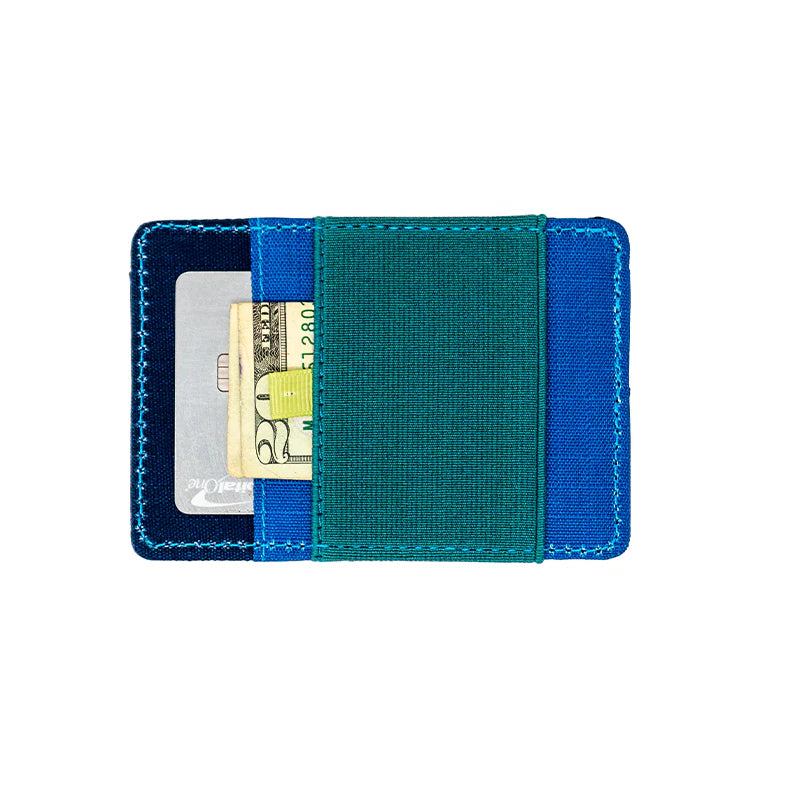Chums Bandit Zip Wallet Tri Mix TEAL
