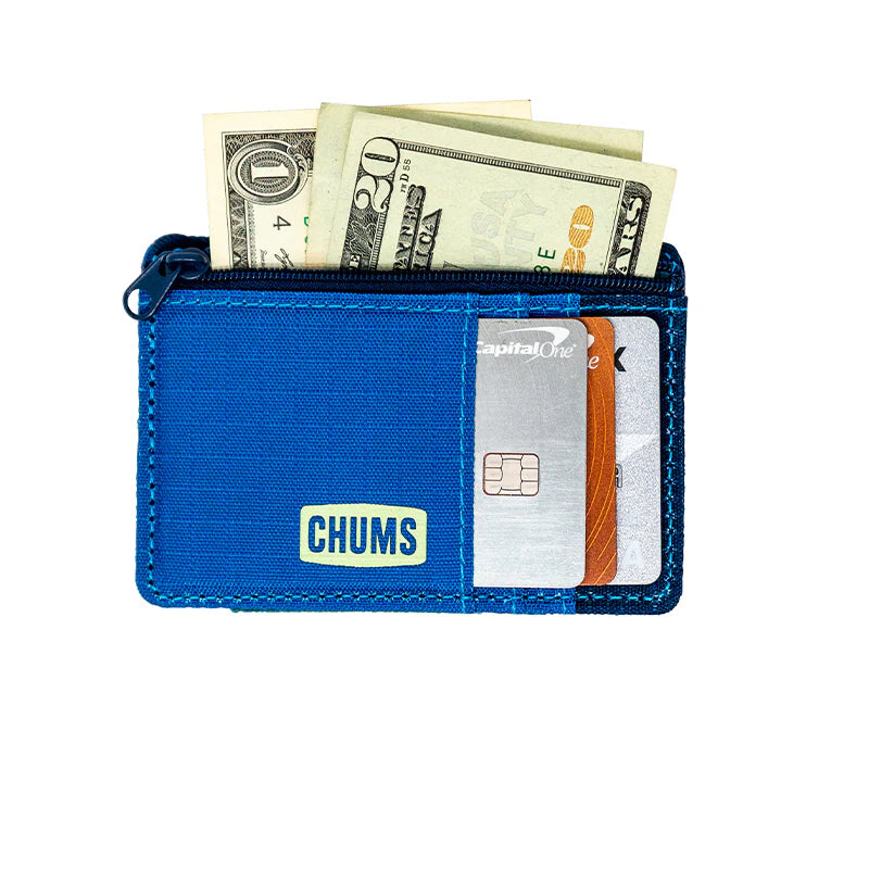 Chums Bandit Zip Wallet Tri Mix TEAL