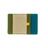 Chums Bandit Zip Wallet Tri Mix OLIVE/TEAL
