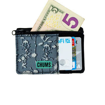 Chums Bandit Zip Wallet LTD WILDFLOWER