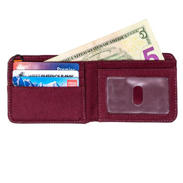 Chums Rover Bi-Fold Wallet BURGUNDY