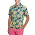 Chubbies M SS Performance Polo THE OCEAN FLOWER