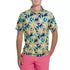 Chubbies M SS Performance Polo THE OCEAN FLOWER