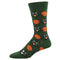 Socksmith M Vintage Halloween GREEN HEATHER
