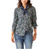 Carve Designs W LS Nadia Twill Shirt NAVY DITSY