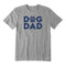 Life is Good M SS Crusher  Dog Dad HEATHER GRAY