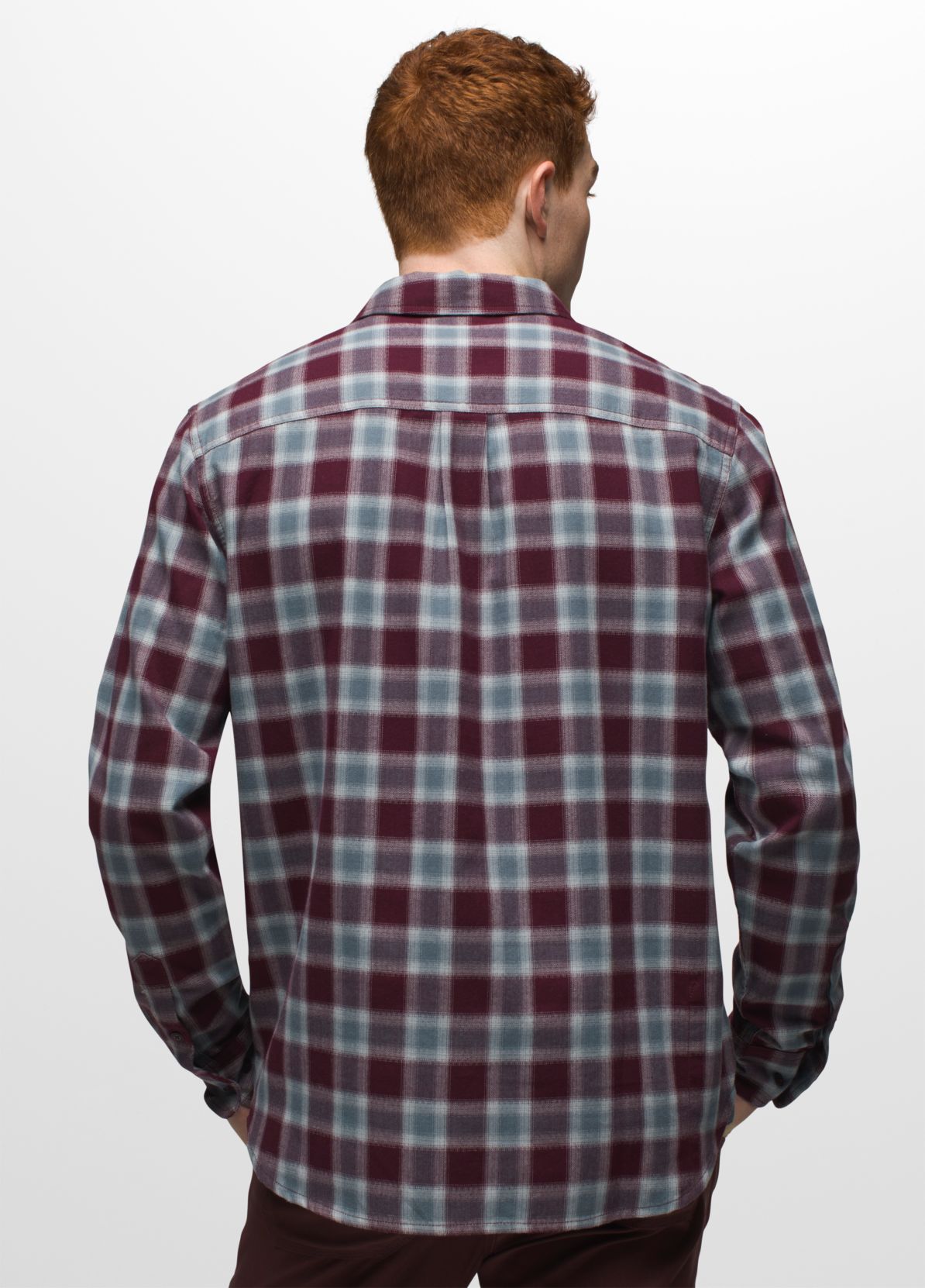 prAna M LS Los Feliz Flannel Shirt QUARRY