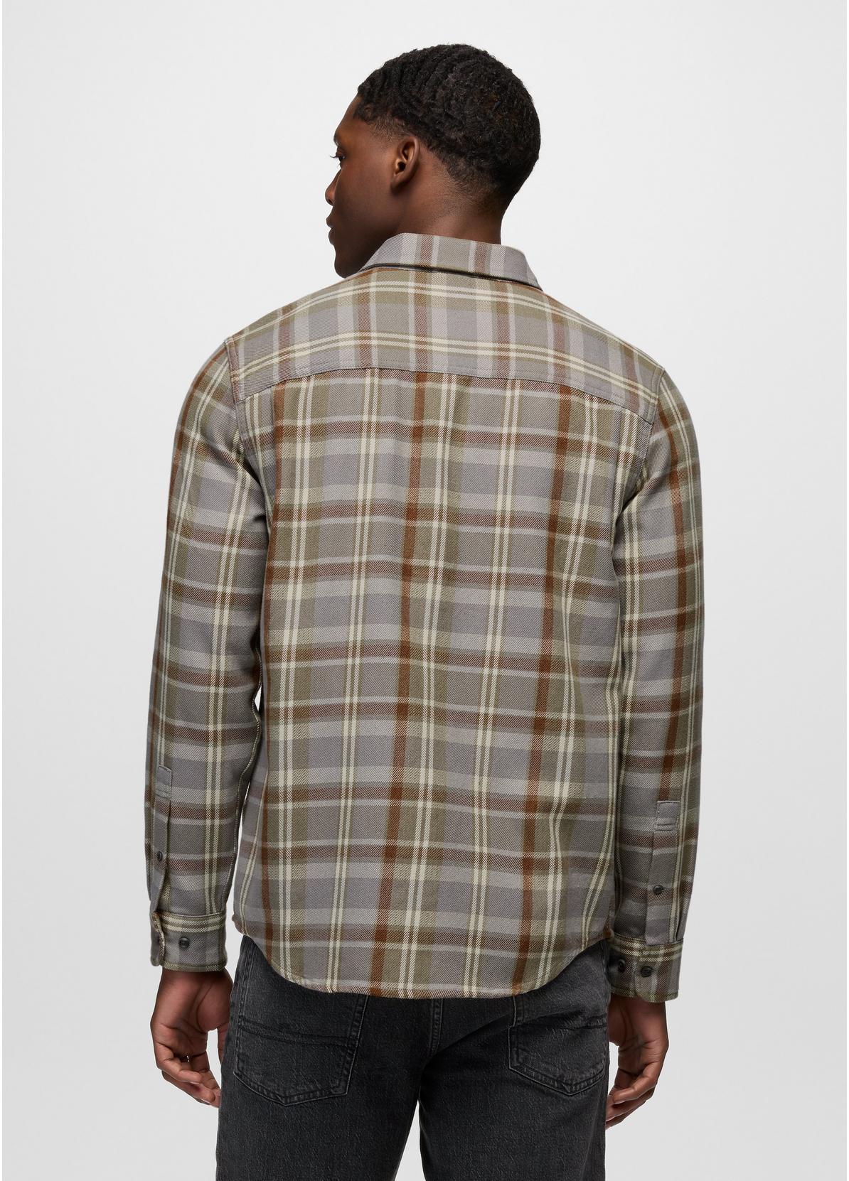 prAna M LS Westbrook Flannel Shirt CAVERN