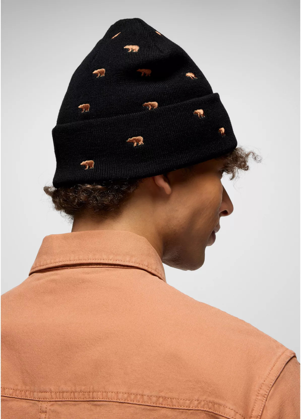 prAna Wild Now Beanie BLACK BEAR