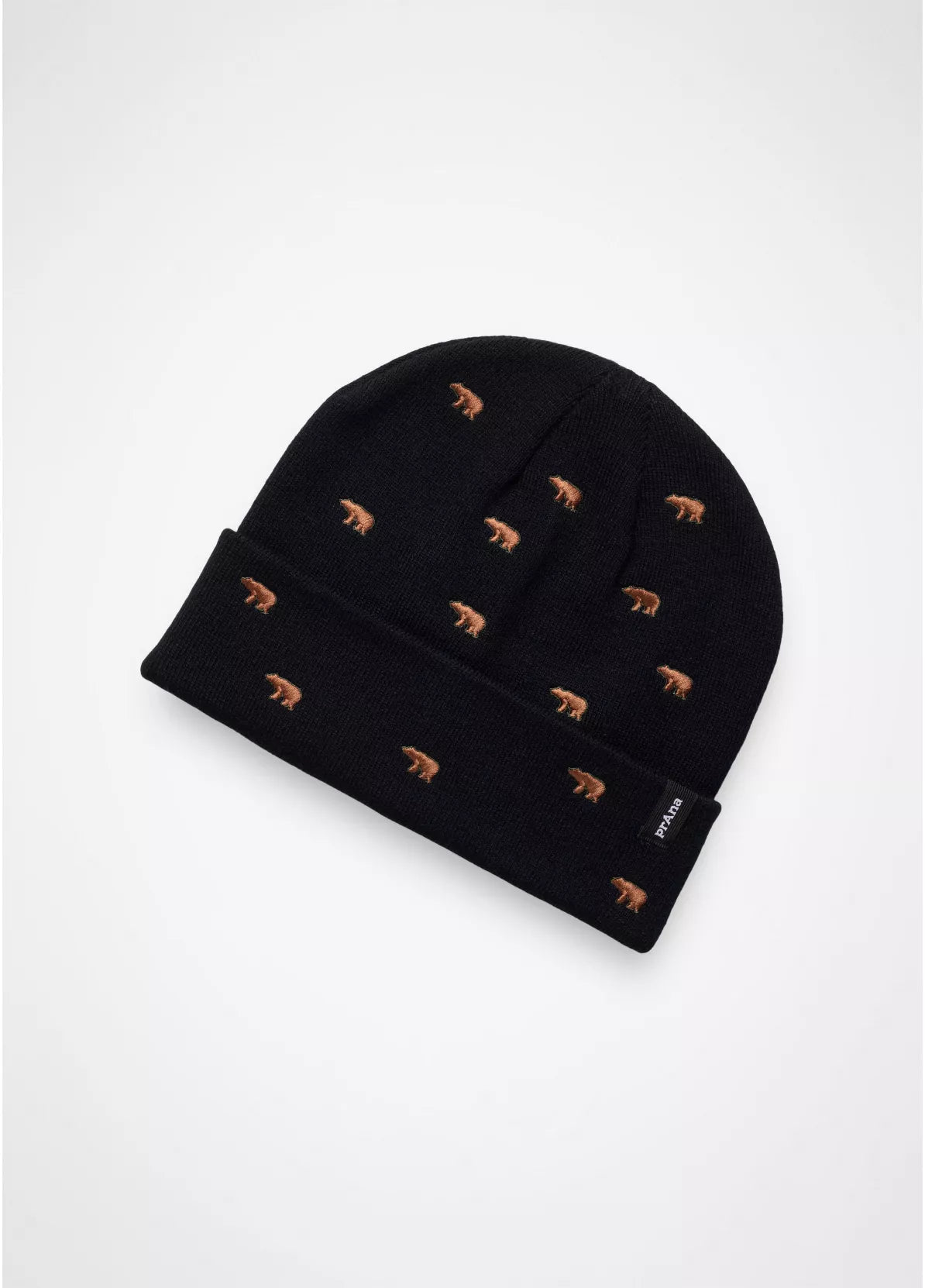 prAna Wild Now Beanie BLACK BEAR