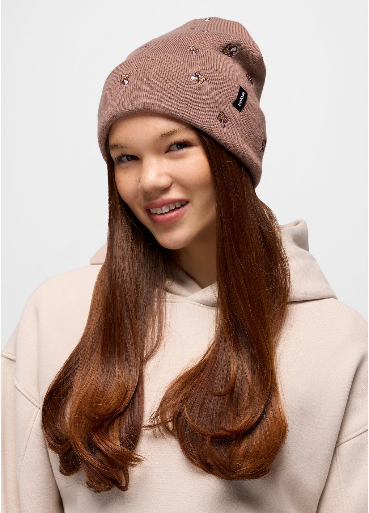 prAna Wild Now Beanie SHROOM SHROOM