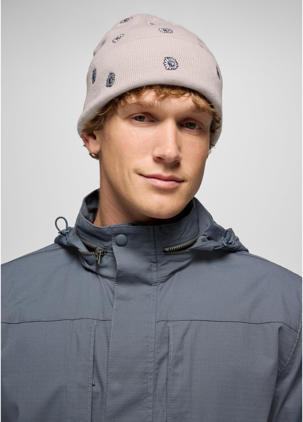prAna Wild Now Beanie ALMOND YINYANG