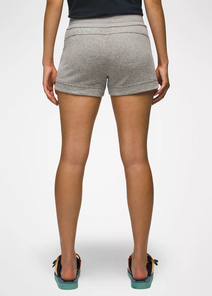 prAna W Cozy Up Short HEATHER GREY