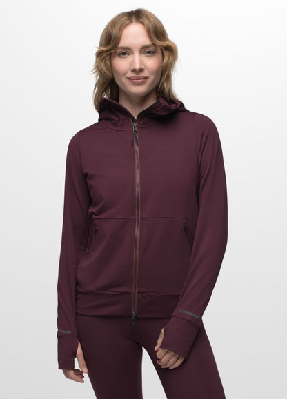 prAna W Insulated Ice Flow Jacket MULBERRY