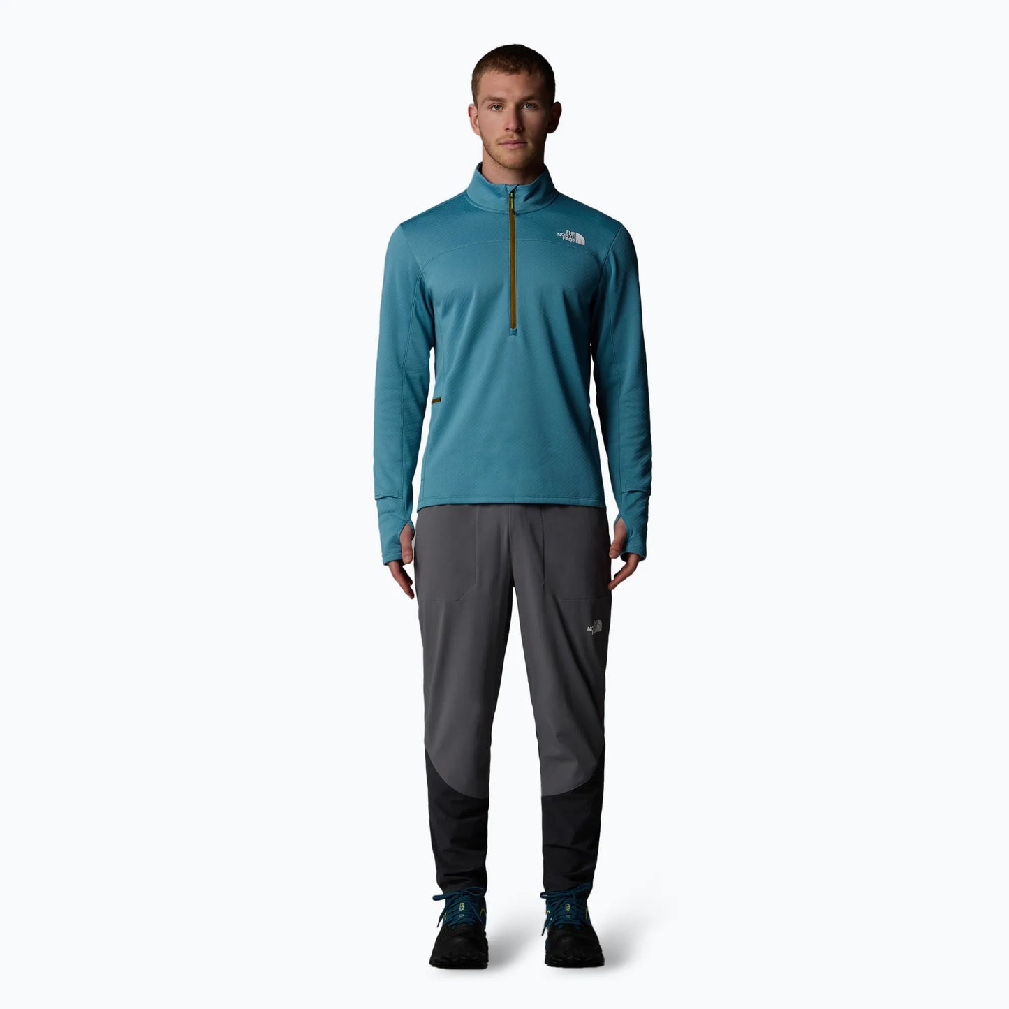 The North Face M Winter Warm Pro 1/4 ALGAE BLUE