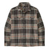 Patagonia M Fjord Flannel CATCH INK BLACK