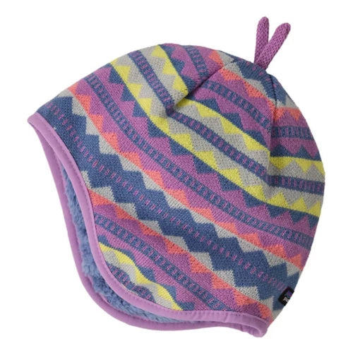 Patagonia Baby Beanie DIAMOND STRIPE BRISK PURPLE