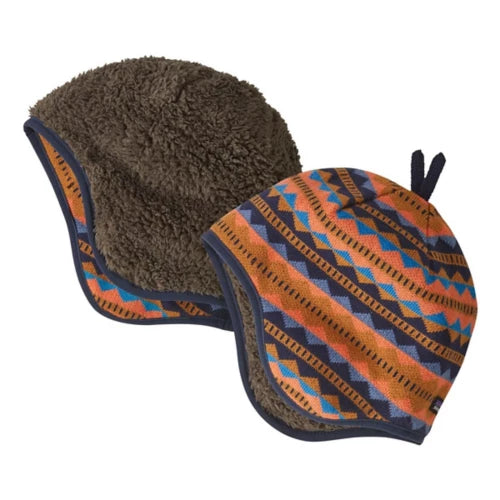 Patagonia Baby Beanie DIAMOND STRIPE TALON GOLD