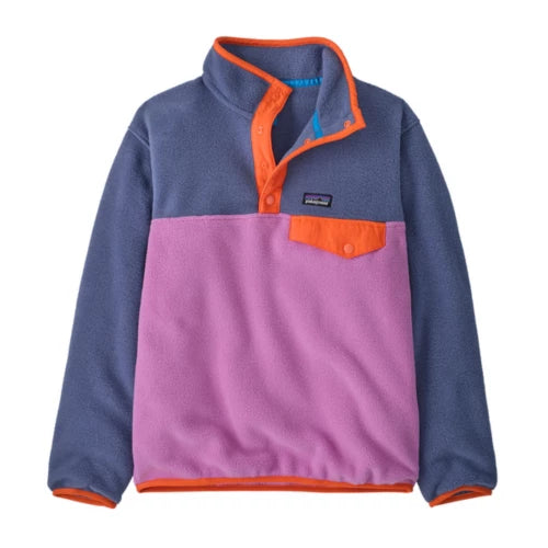 Patagonia Kids LW Synch Snap-T Pullover BRISK PURPLE