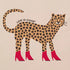 Life is Good W SS Crusher Boxy Love Leopard Tee BIRCH WHITE