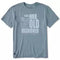 Life is Good M SS Crusher Lite Call Me Old Fashioned SLATE BLUE